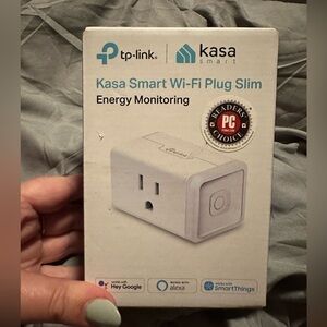 Kasa Smart WiFi Plug Slim with Energy Monitoring